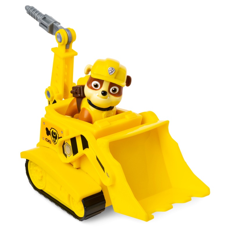 PAW Patrol Figuur Rubble met Bulldozer