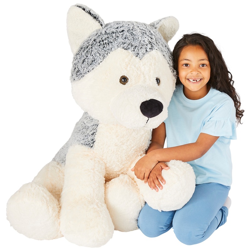Knuffel Harley de Husky 78 cm