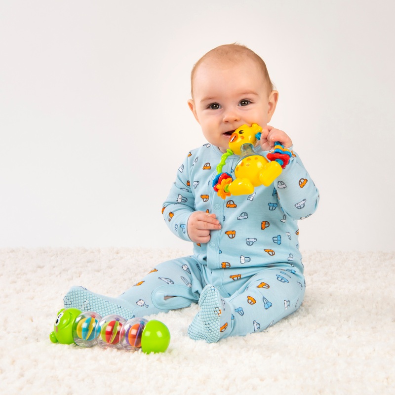 Big Steps - Coffret Hochets Girafe et Chenille