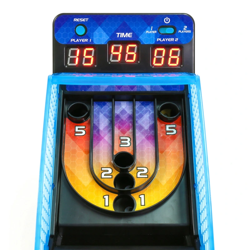 Close up of Electronic Arcade Skee-Ball scoring mechanism UK