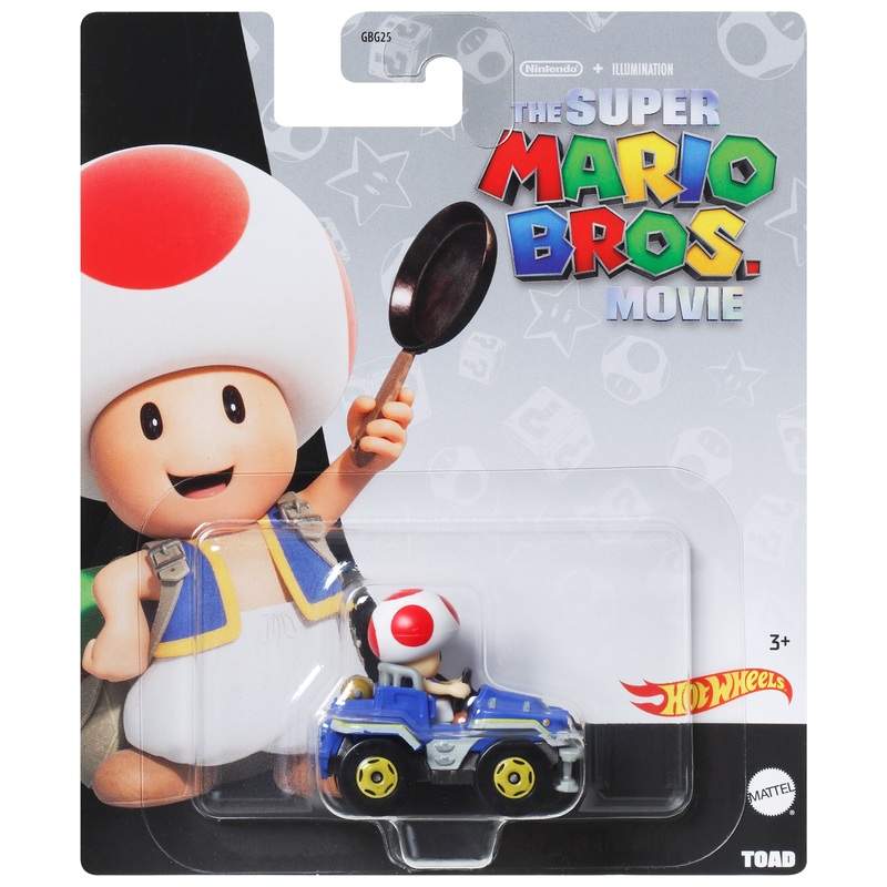 Hot Wheels Mario Kart Voertuig 164 assorti