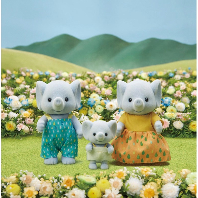Sylvanian Families - La Famille Éléphant