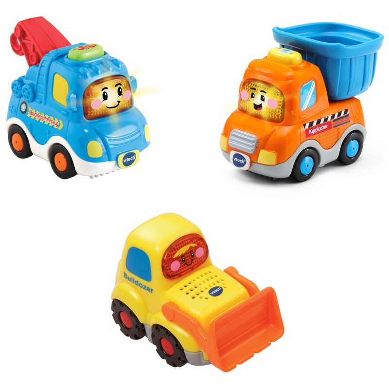 Vtech Auto VTech Tut Tut Baby Flitzer 3er Set Baustellenfahrzeuge | Smyths Toys ...