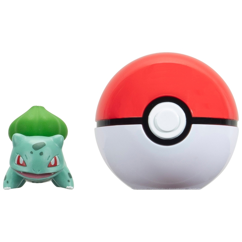 Pokémon Clip 'N' Go Bulbasaur en Poké Bal
