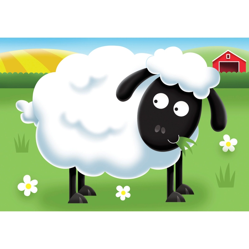 Toddler farm animal puzzles for learning UK