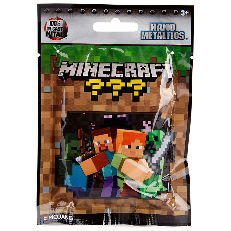 Minecraft Nano Metalfigs Diecast Figuren assorti