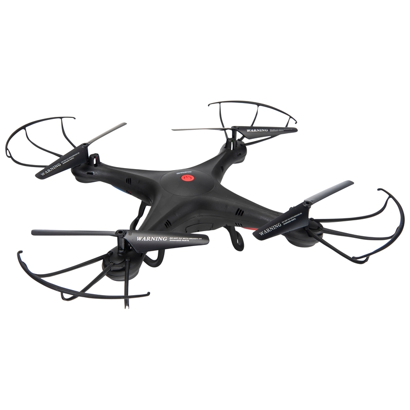 RC Aerial Quadrocopter Drone zwart
