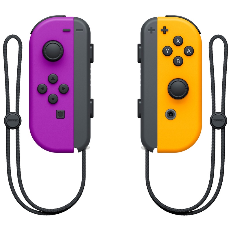 Nintendo Switch Joy-Con Controller Pair - Purple/Orange