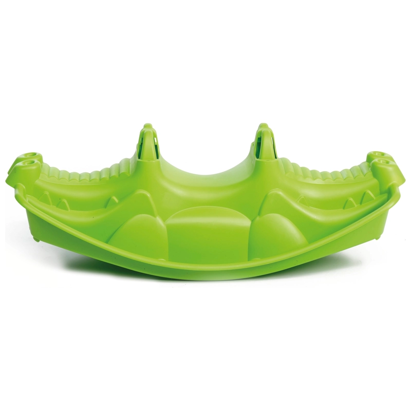 Rocking Crocodile Toy in Garden Setting UK