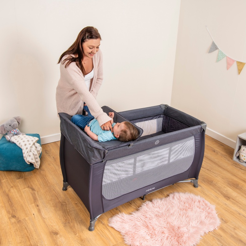 miniuno SleepEasy 3-in-1 Travel Cot Smyths Toys Ireland