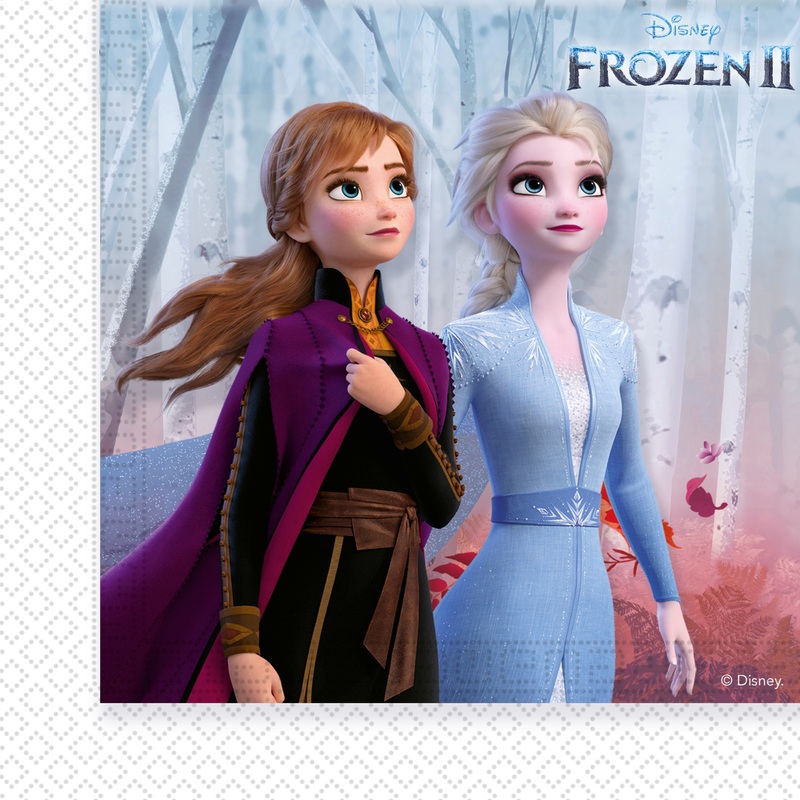 Disney La Reine des Neiges - 20 Serviettes en Papier