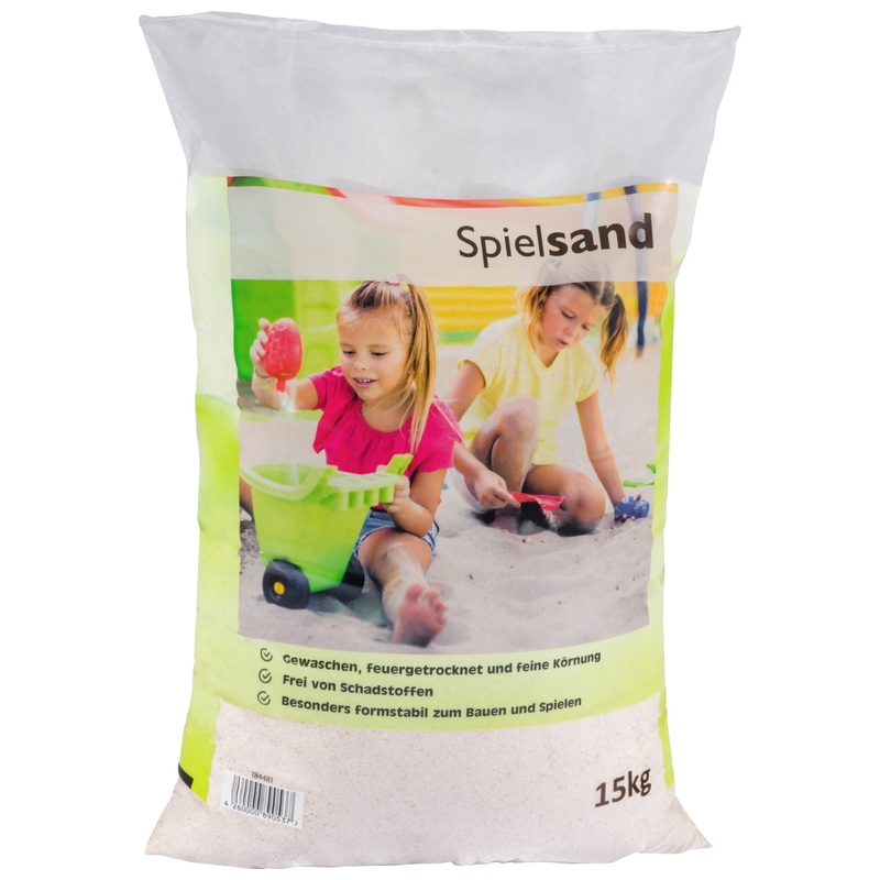 Vuurgedroogd Speelzand 15 kg wit