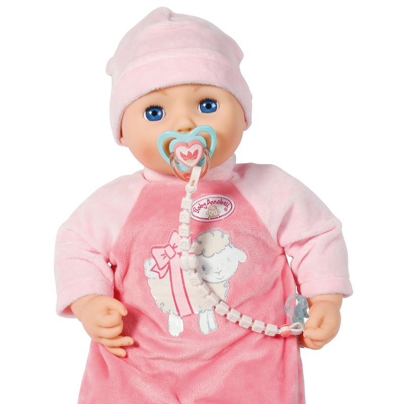 Baby Annabell fopspeen met clip assorti