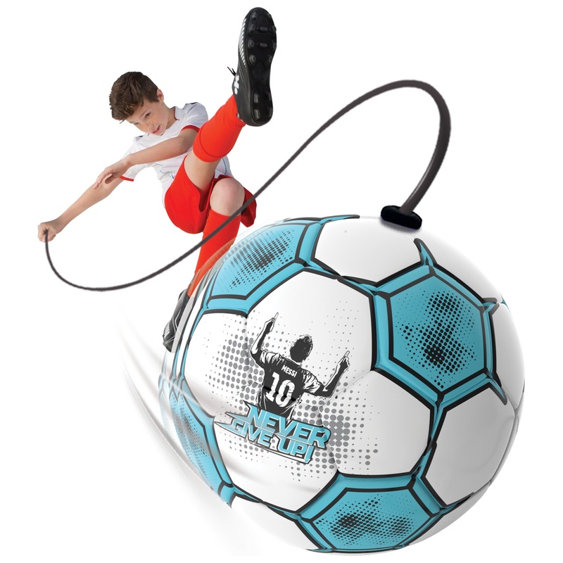 Lionel Messi Voetbal Never Give Up Pro Trainingsbal met Koord Maat 3 assorti