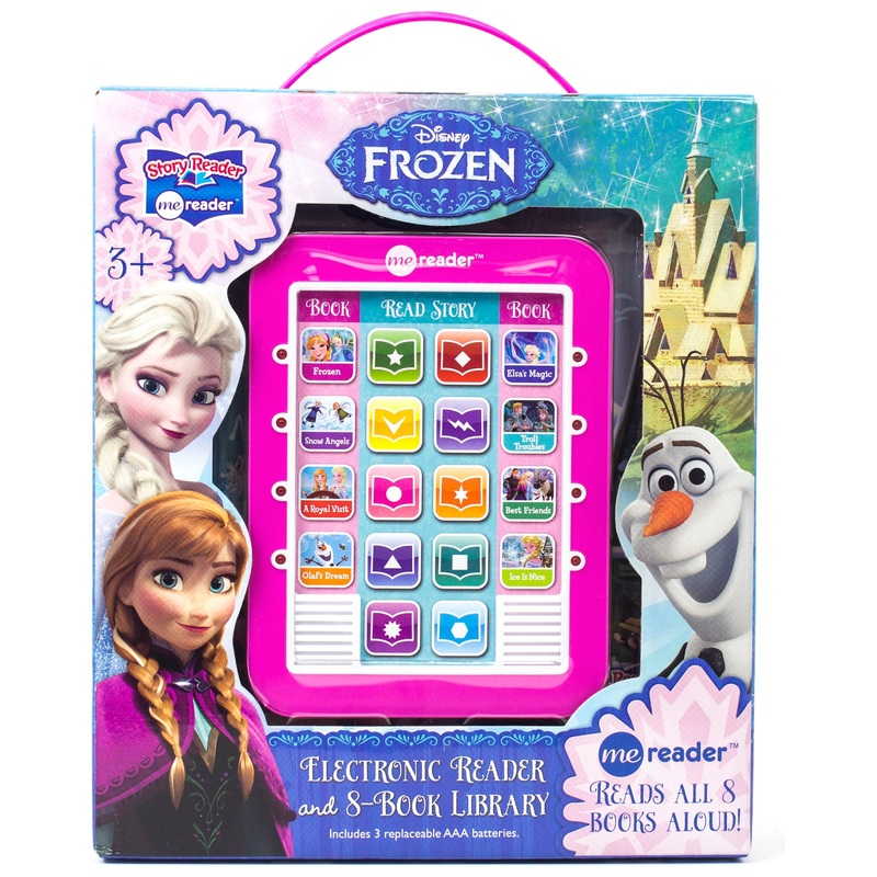 Disney Frozen Electronic Me Reader and 8 Book Interactive Library Set