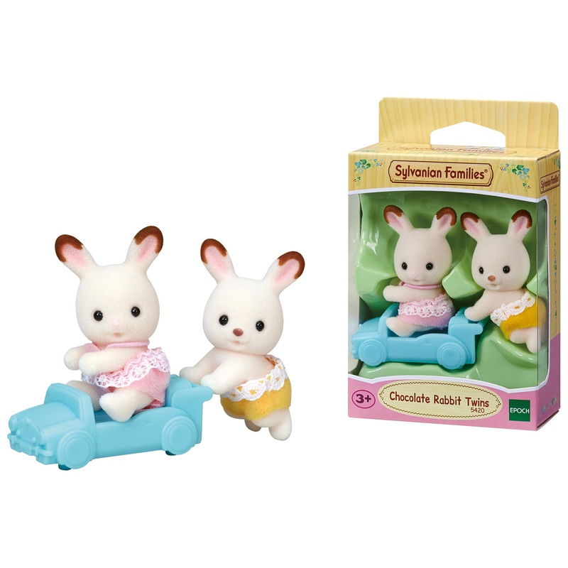 Sylvanian Familes Figuren 5420 Chocoladekonijn Tweeling