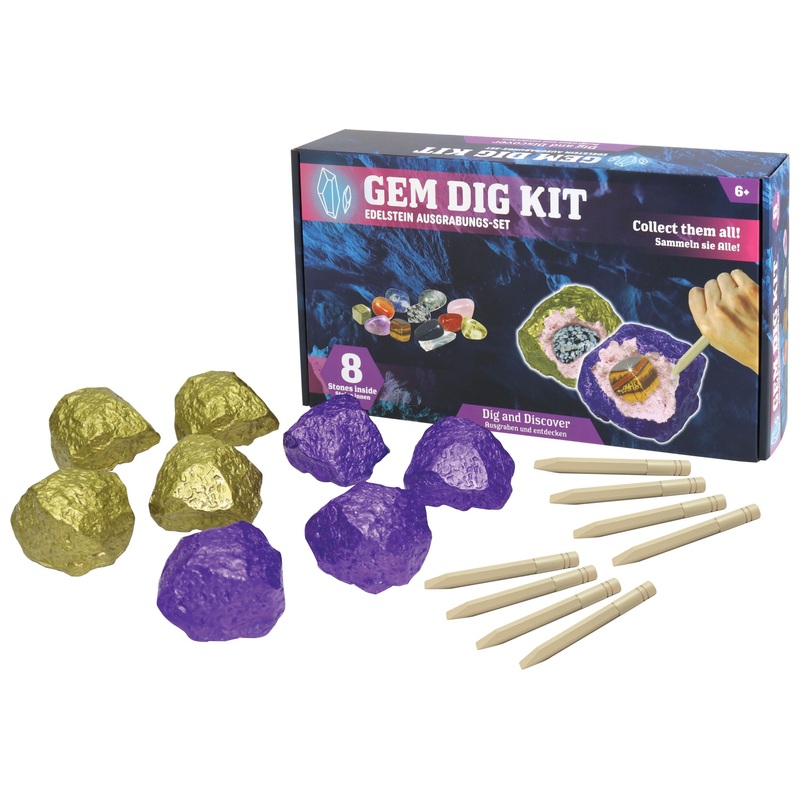 Kit Archéologie Roches et Pierres Précieuses