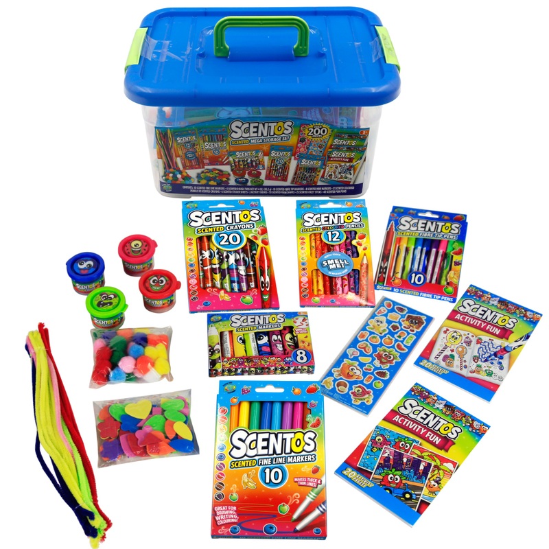 Scentos Mega Activity Art Supplies Tub