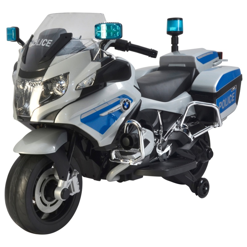 Moto de Police Électrique BMW 12V