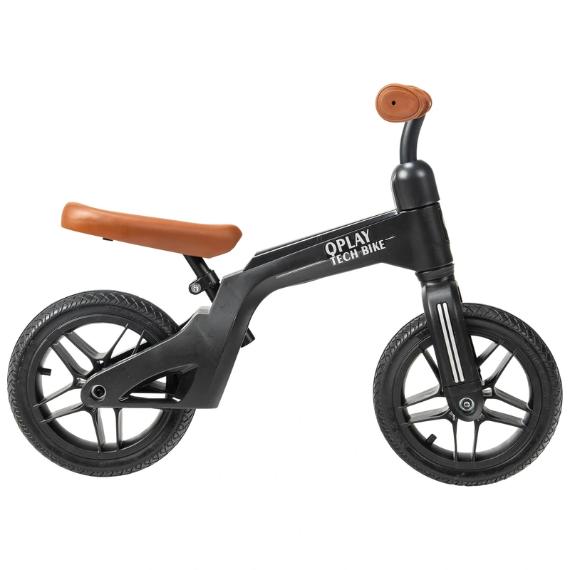 10 Inch QPlay Tech Balance Bike in Black for kids UK