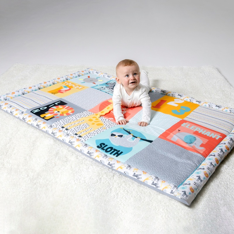 Bright Starts Speelkleed Grip & Kick met Babygym