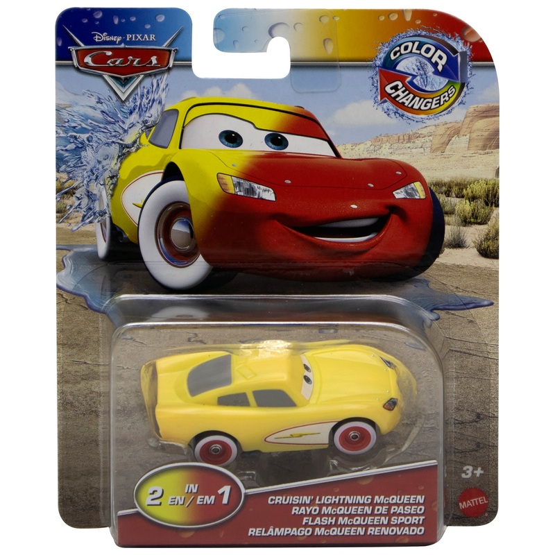 Disney Pixar Cars Auto Flash McQueen Sport 1:55