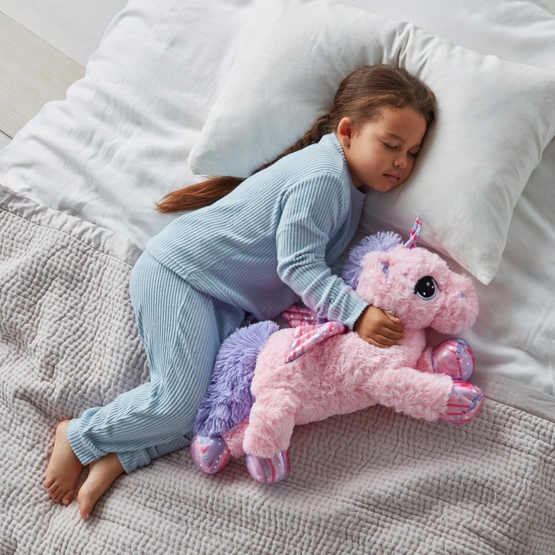 Knuffel Sparkle de Pegasus 60 cm roze