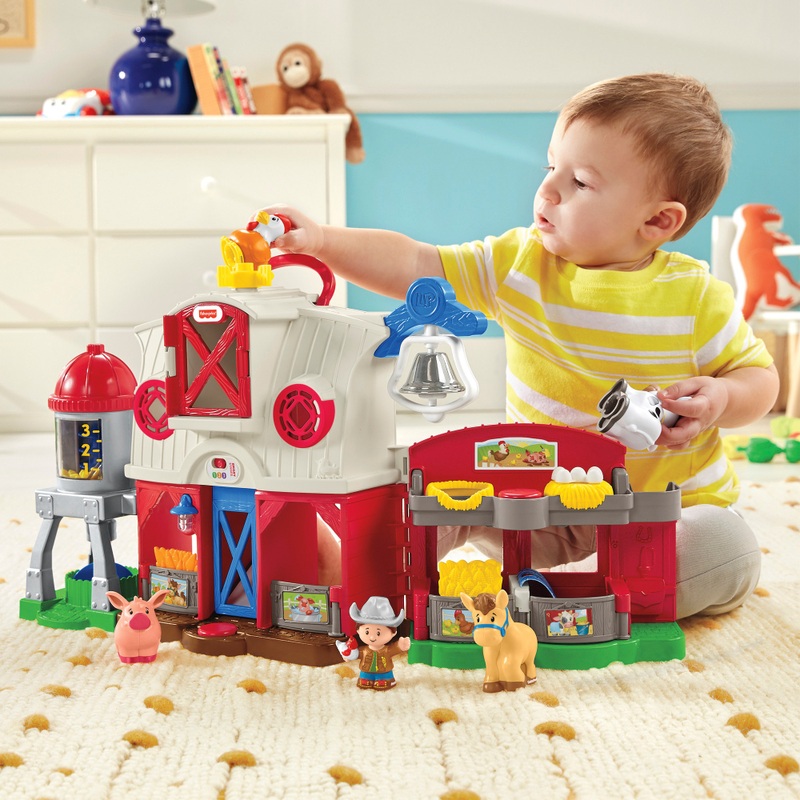 Fisher-Price Little People Playset Caring for Animals Farm