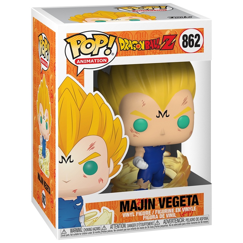 Funko POP! Dragon Ball Z Figurine 862 Majin Vegeta Smyths Toys France