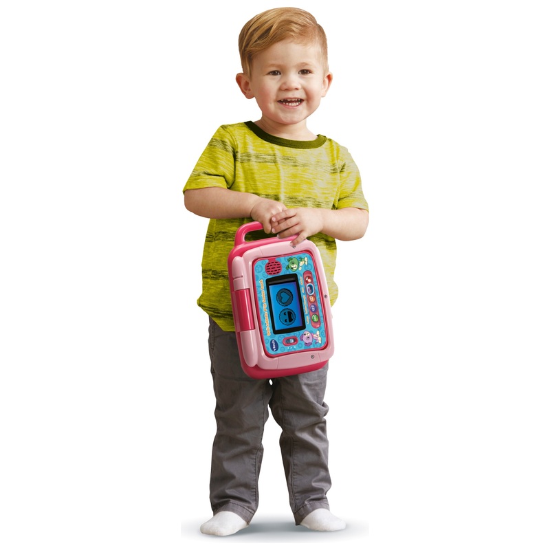 VTech - Ordi-Tablette P'tit Genius Touch - Rose