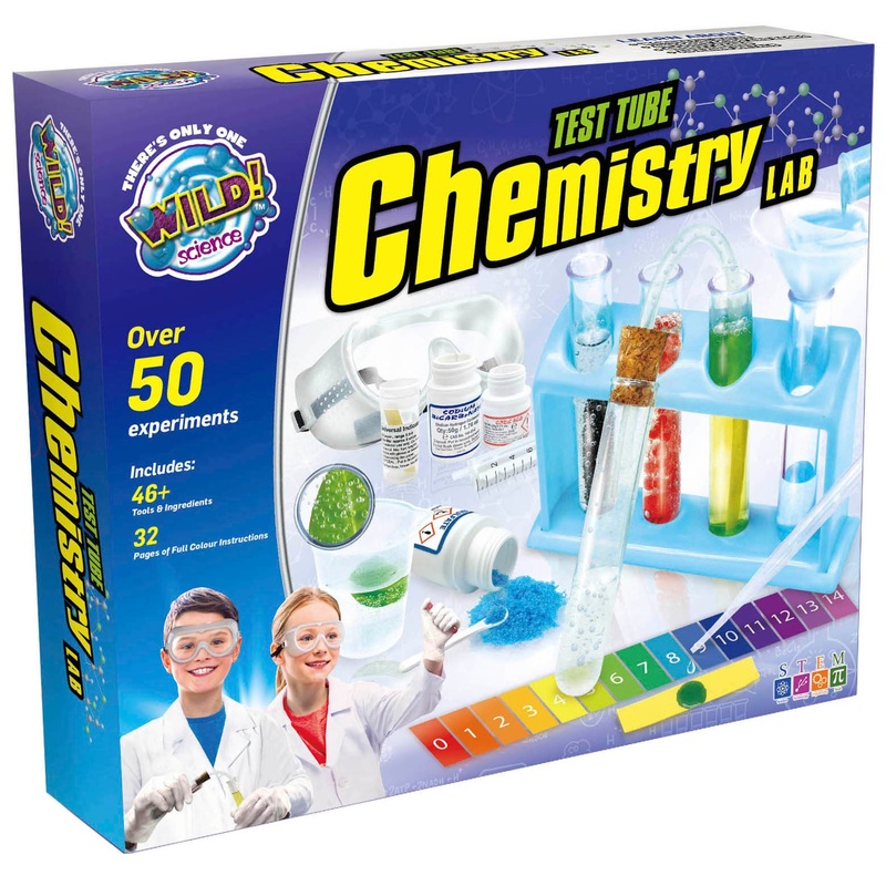 Wild Science Kit Chemistry Lab Test Tube Set