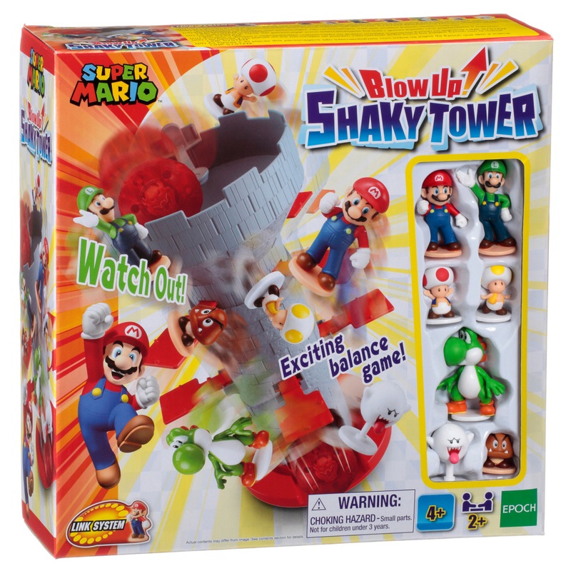 Super Mario Blow Up Shaky Tower Actiespel