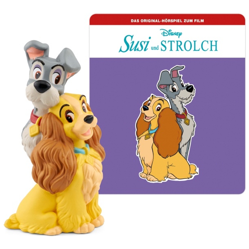 Disney Figur Und Strolch Vier Buchstaben Tonies Disney - Tonie Figur Susi & Strolch | Smyths Toys Deutschland
