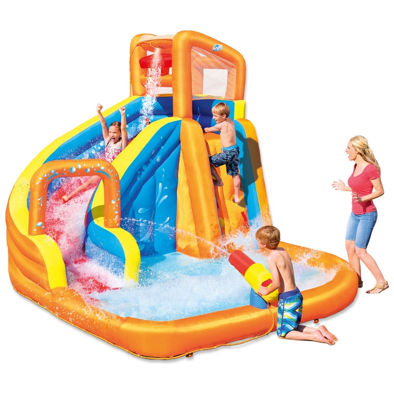Bestway - Piscine Enfant Turbo Splash H20GO Parc Aquatique 3,65 m
