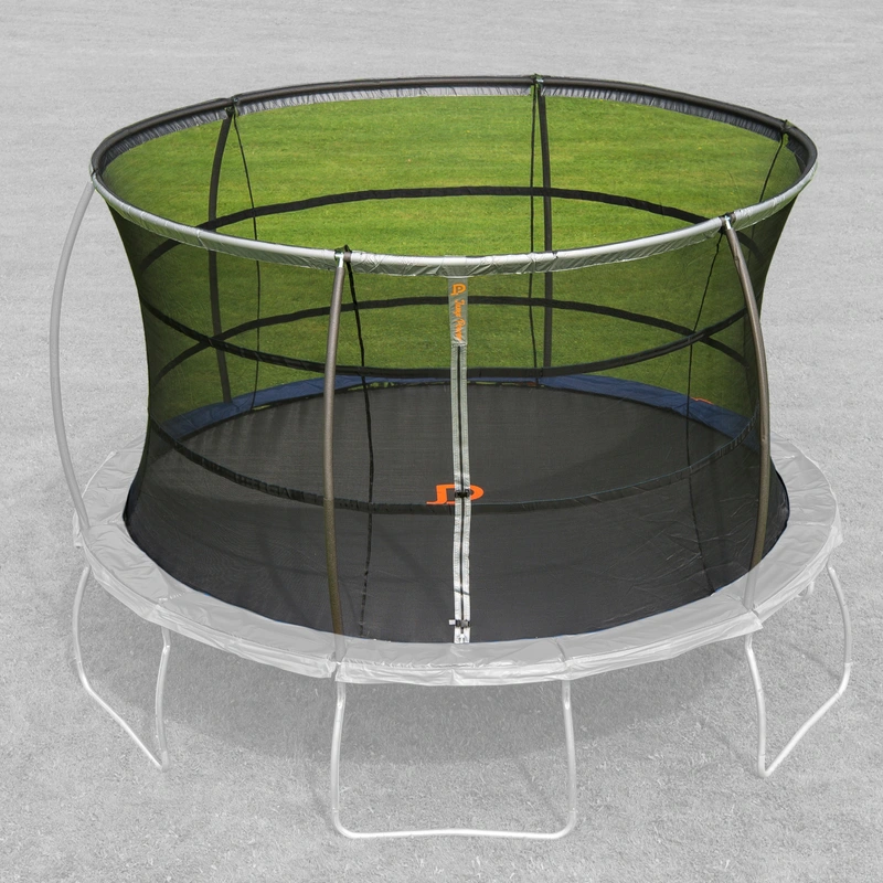 14ft Jump Power Trampoline with Enclosure Net and Mat UK