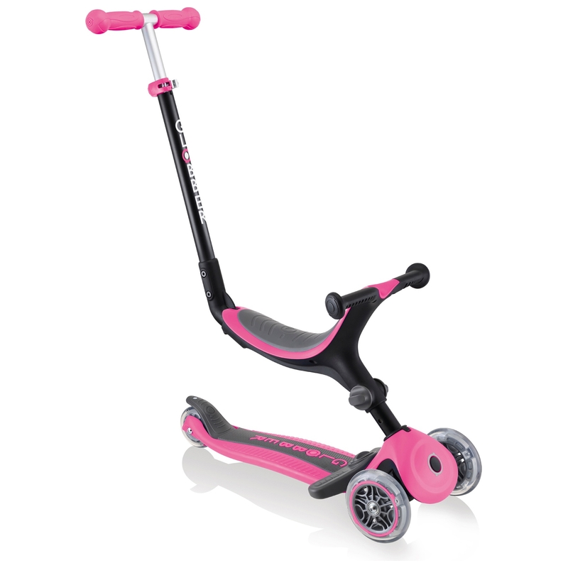 Globber - Trottinette Go Up Foldable Plus - Rose