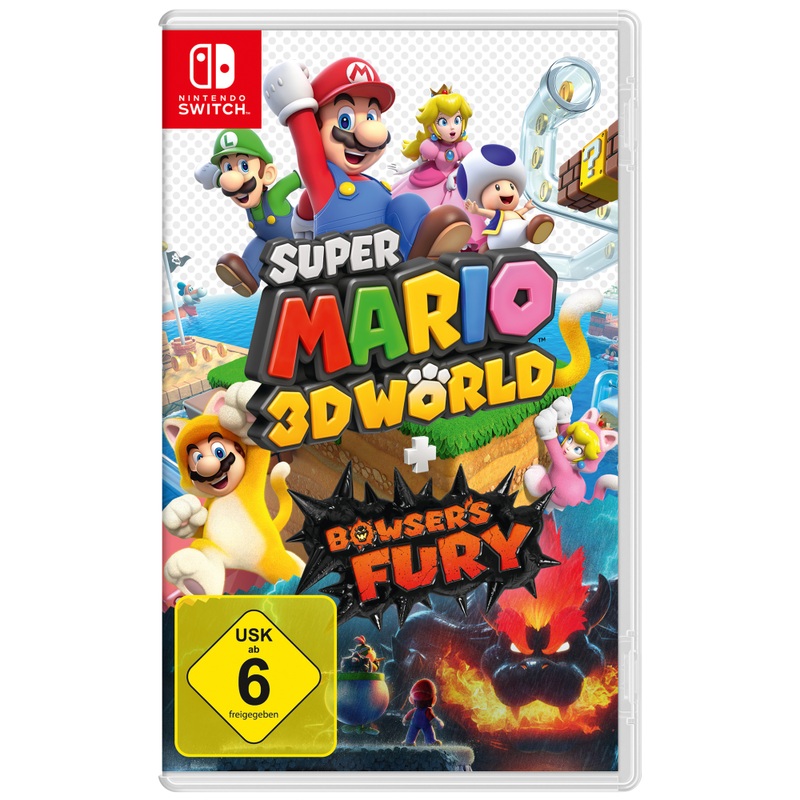 Nintendo Switch Spiel Super Mario 3D World und Bowser's Fury