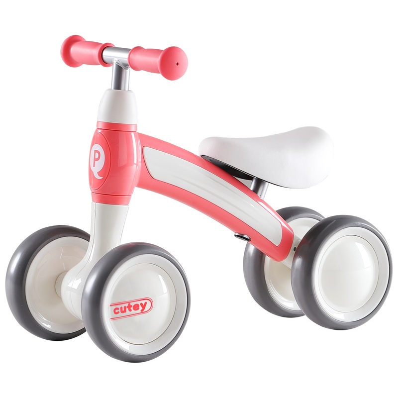 QPlay Loopfiets Cutey roze