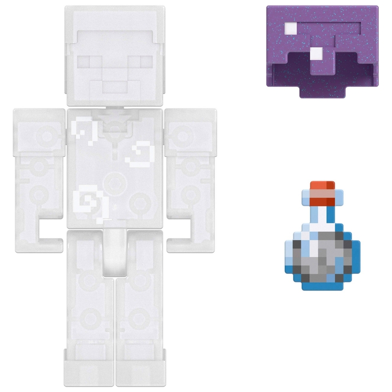 Minecraft Action Figure Invisible Steve 8cm