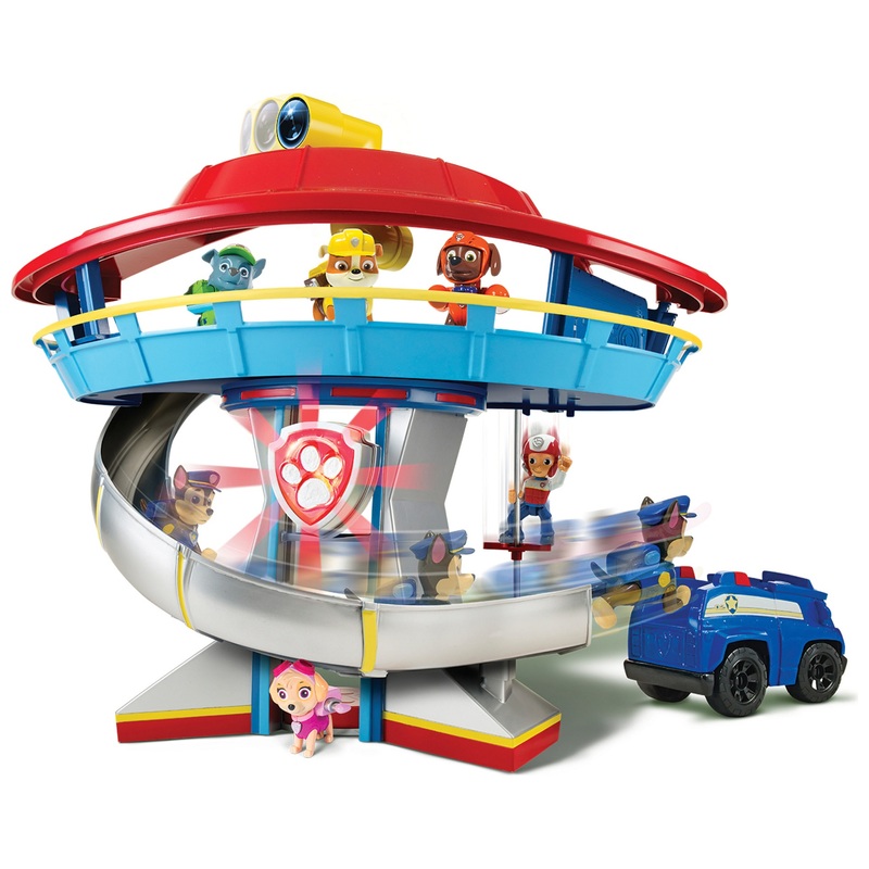 PAW Patrol Hoofdkwartier Speelgoedset met Observatietoren en Geluid