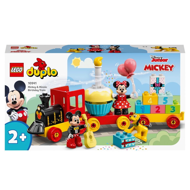 LEGO Duplo 10941 Disney Le Train d'Anniversaire de Mickey et Minnie