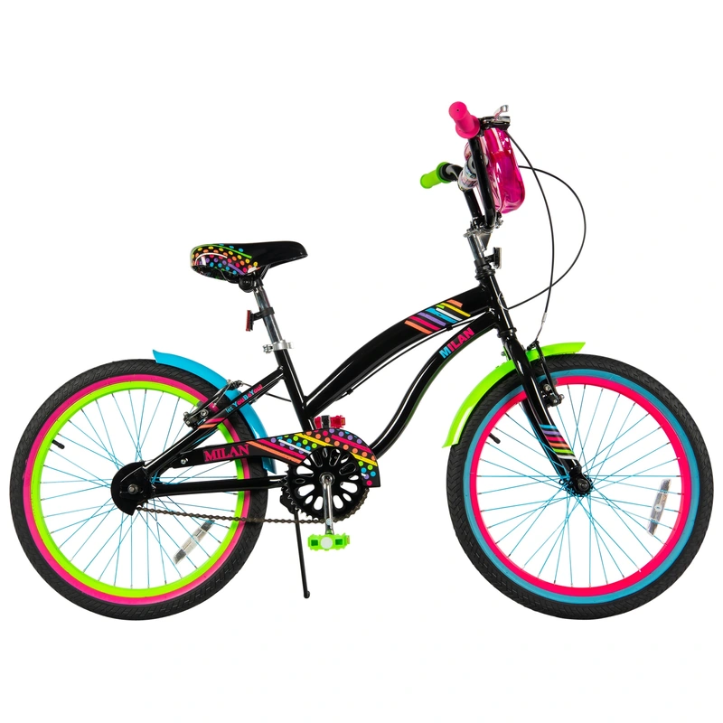 20 Inch Milan Bike with Handlebar Bag UK side profile