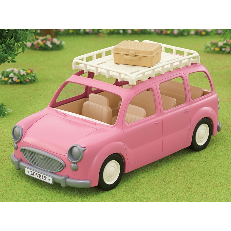 Sylvanian Families - Le Monospace Rose et Set de Pique-Nique