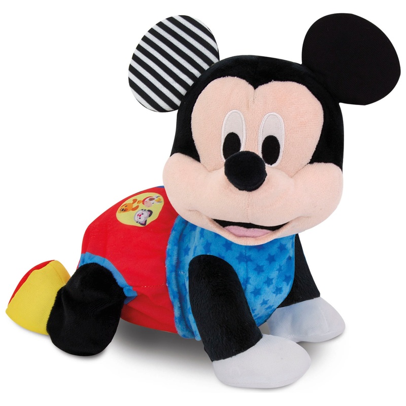 Disney Micky Mouse Interactieve Knuffel Baby Mickey Kruip met Me