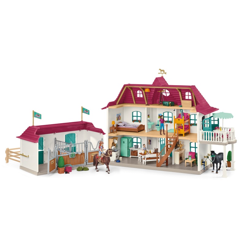 schleich HORSE CLUB 42551 Lakeside Paardenboerderij met Stal