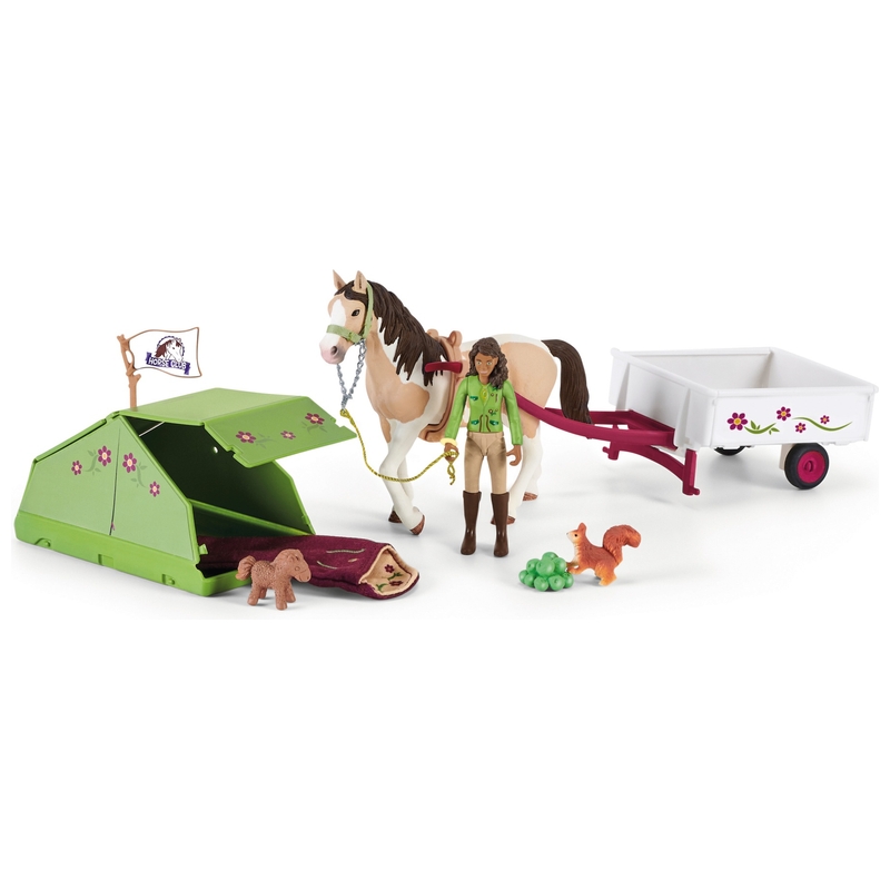Schleich - Horse Club 42533 Aventures au Camping de Sarah