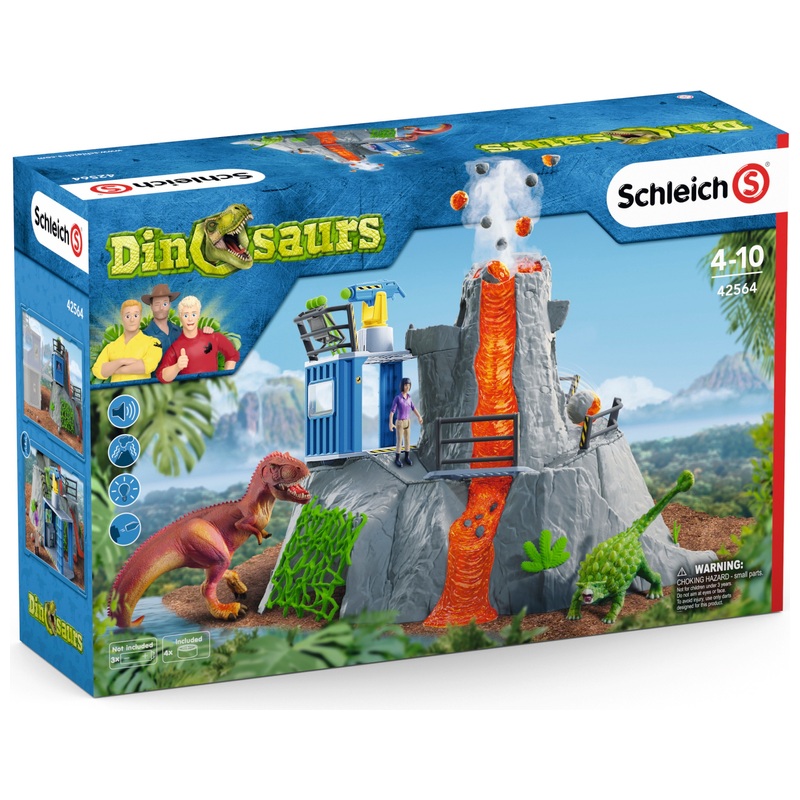 Schleich - Dinosaurs 42564 Expédition au Grand Volcan