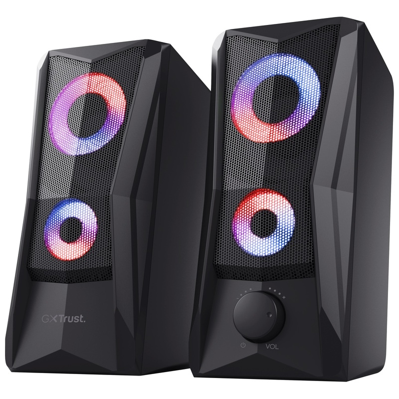 Trust GXT 606 Javv RGB-Illuminated 2.0 PC Speaker Set