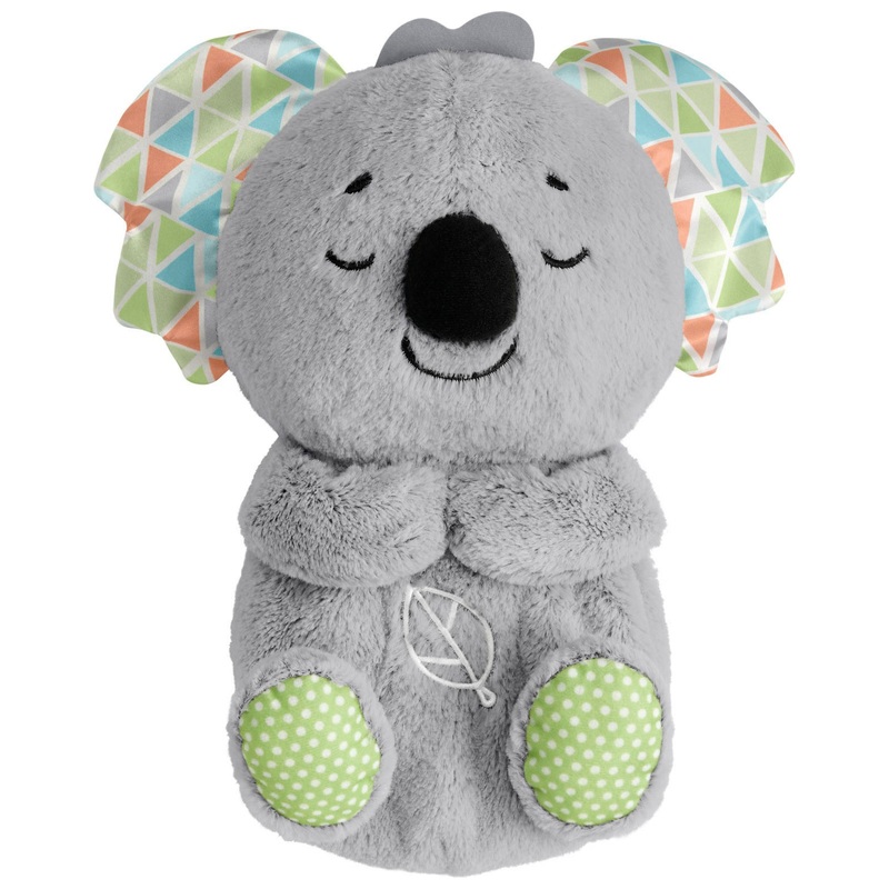 Fisher-Price Knuffel Bedtijd Koala Baby Muziekdoosje met Licht en Ademhaling