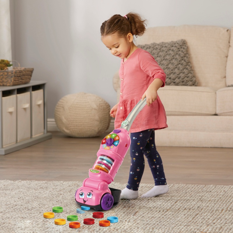 LeapFrog Toy Pick Up & Count Vacuum Pink